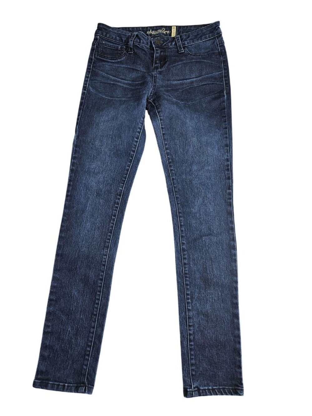 American Rag Super Skinny Jeans Juniors‎ 9 Reg Blue Wash Mid Rise Stretch Denim